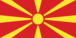 North Macedonia flag